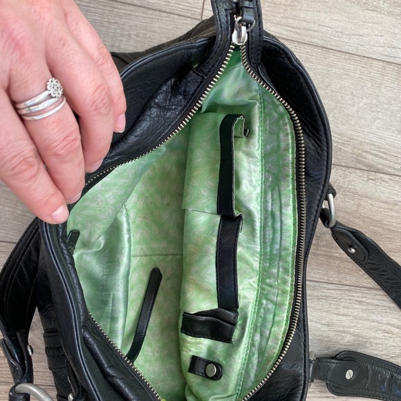 Sigrid Olsen black leather purse - Picture 6 of 11